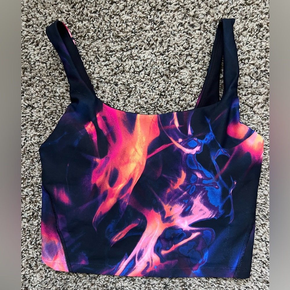 Old Navy Active Crop Tank with built in sports bra